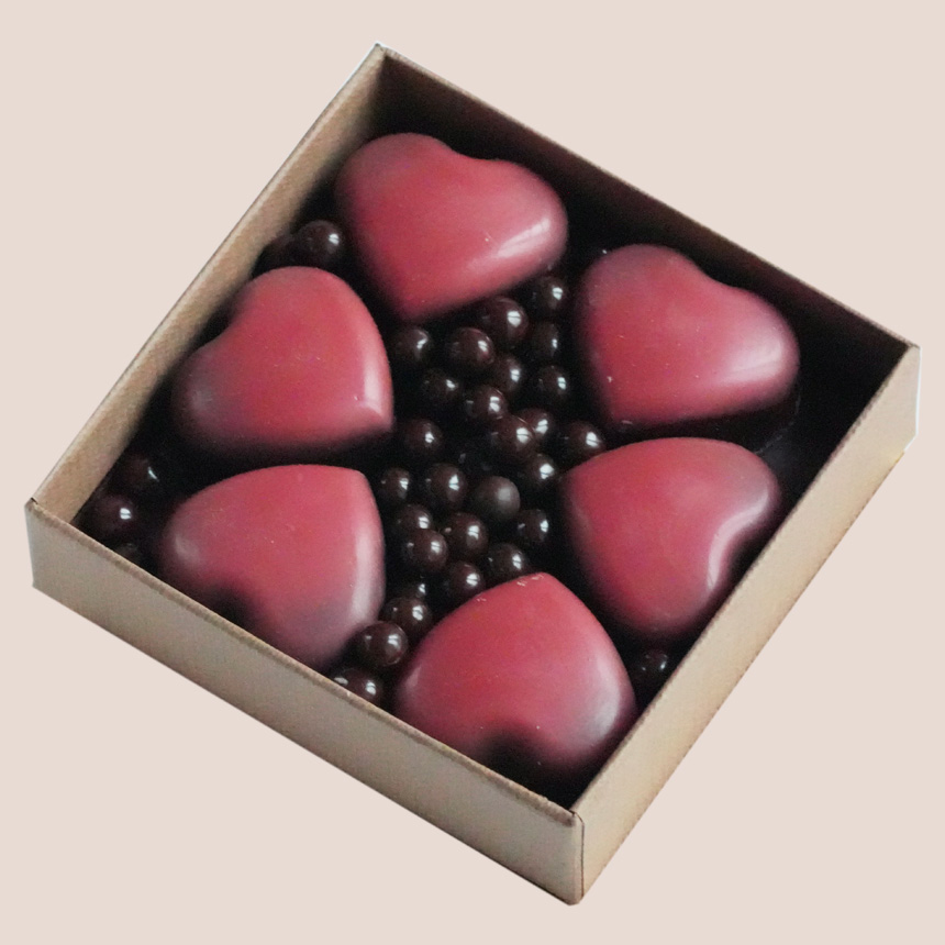 boite chocolat coeur saint valentin 2025 